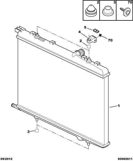 CITROËN/PEUGEOT 1330 N5 - Radiator, mühərrikin soyudulması furqanavto.az