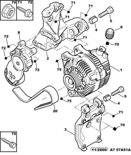 CITROËN/PEUGEOT 5705 CT - Alternator furqanavto.az