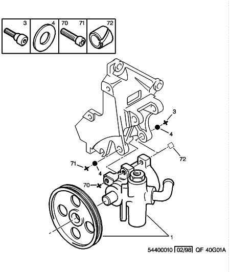 FIAT 4007 L6 - POWER STEERING PUMP furqanavto.az