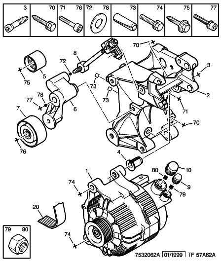 CITROËN (DF-PSA) 5705 2A - Alternator furqanavto.az