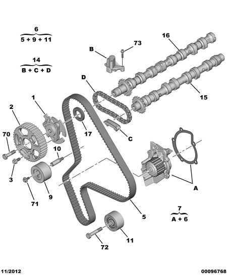 PEUGEOT 0801.W0 - Eksantrik mili furqanavto.az