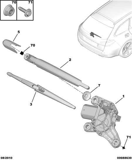 CITROËN 6422.37 - Sülən Bıçağı furqanavto.az