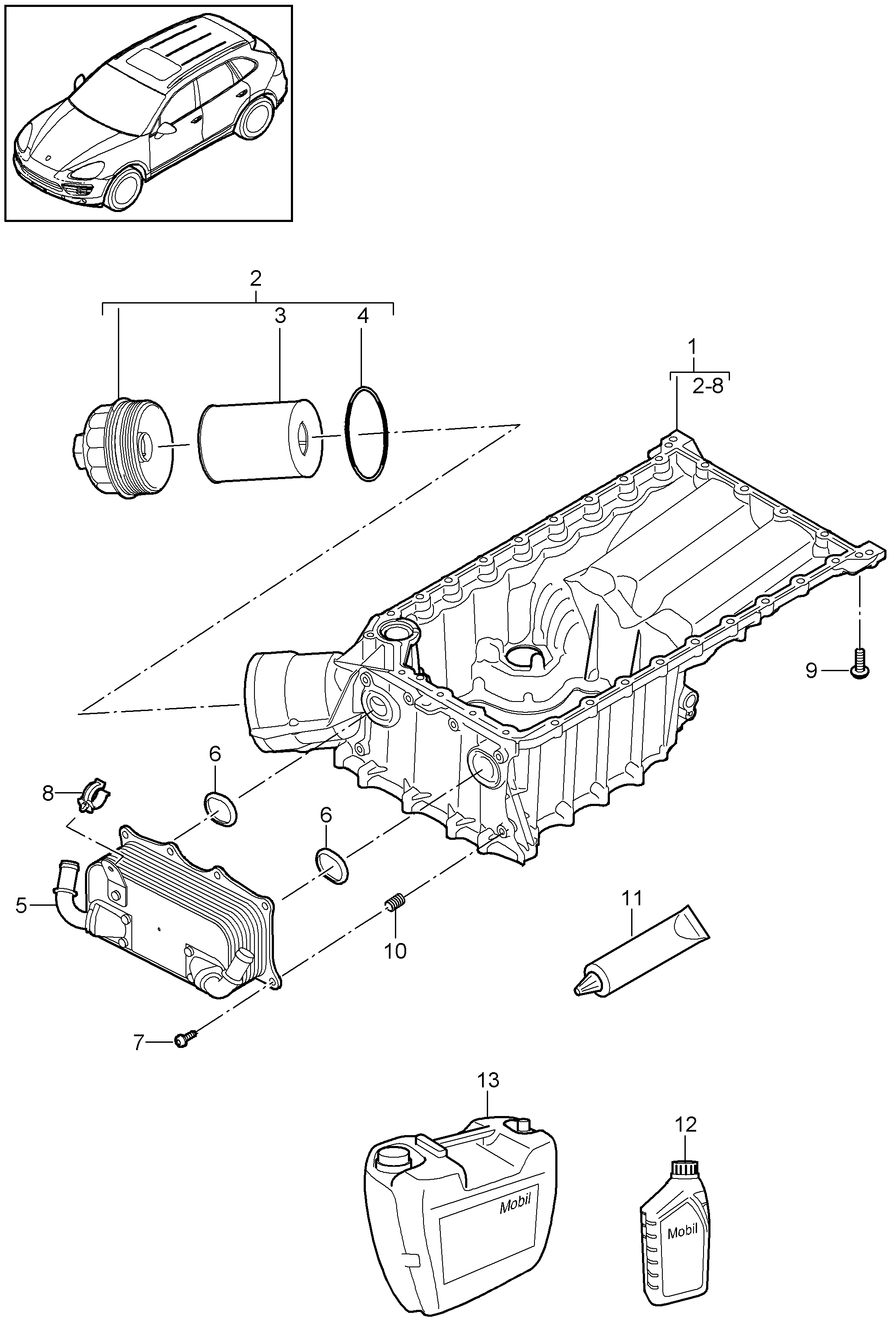 Porsche 948 107 022 00 - Yağ filtri furqanavto.az