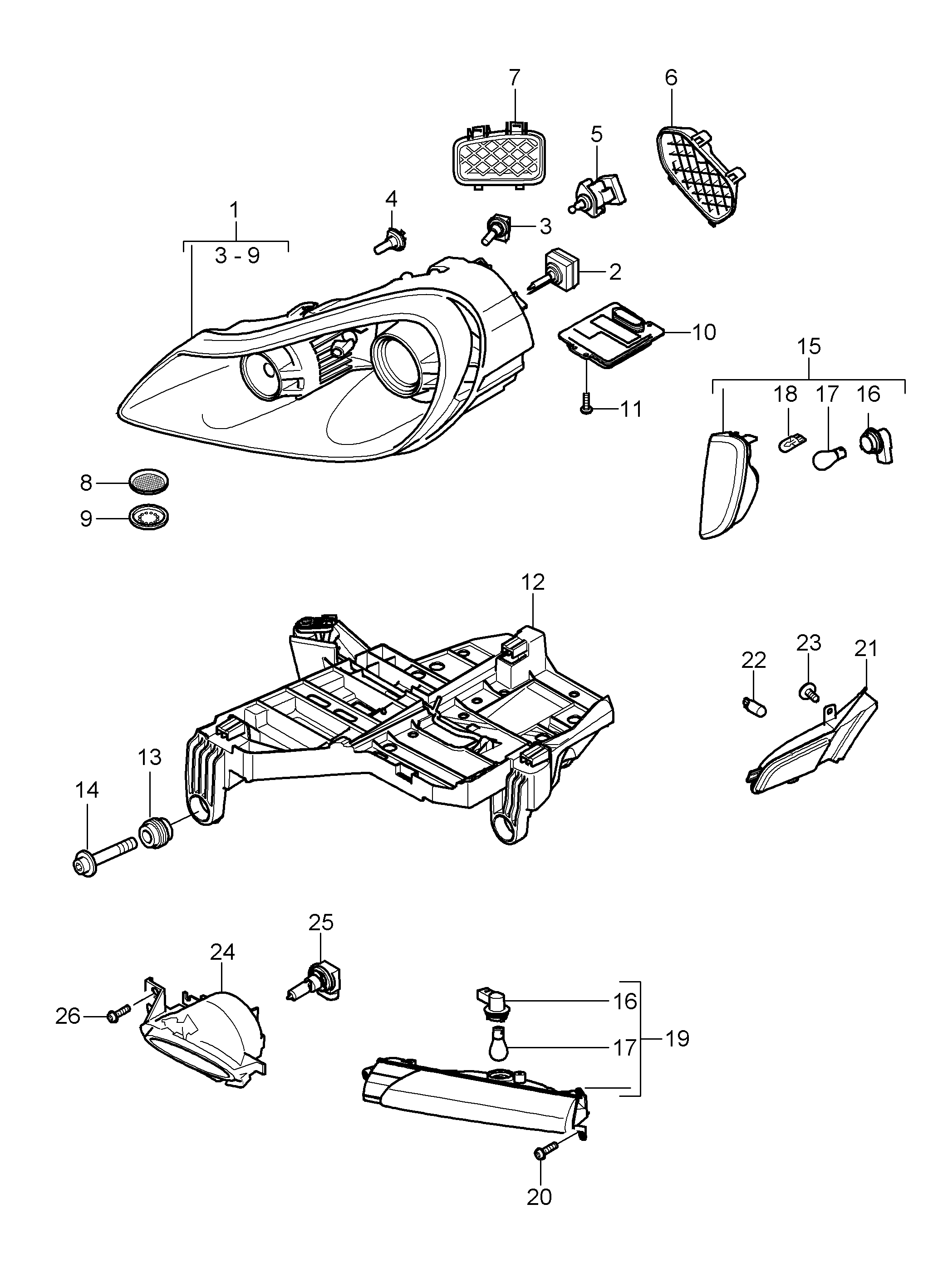 Seat N   105 661 01 - Lampa furqanavto.az