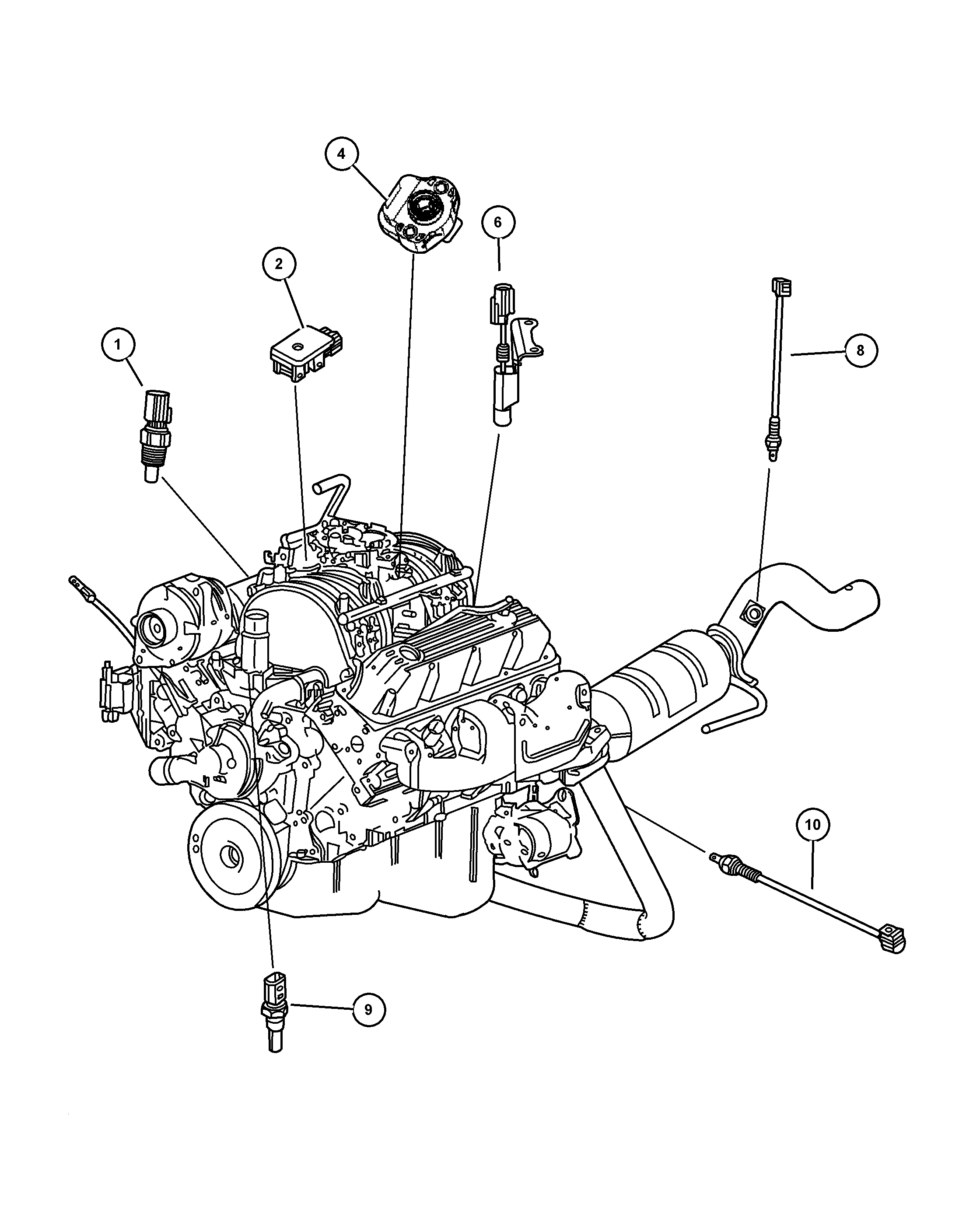 JEEP VIASA 56030 111AA - Lambda Sensoru furqanavto.az