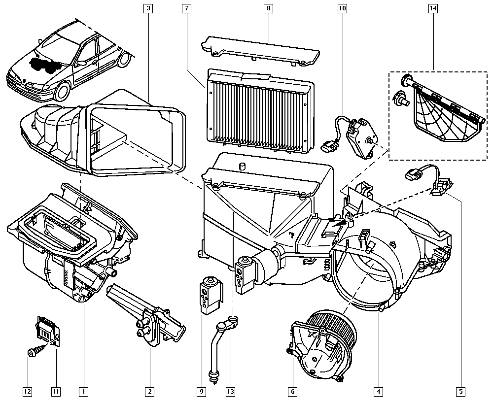 PEUGEOT 7701046058 - EGR Valf furqanavto.az