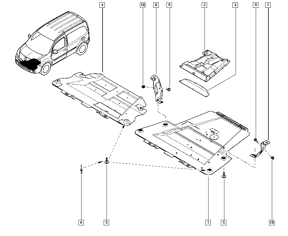 RENAULT 8200431054 - Mühərrikin qapağı furqanavto.az