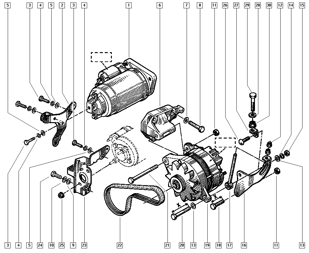 RENAULT 77 01 499 459 - Alternator furqanavto.az