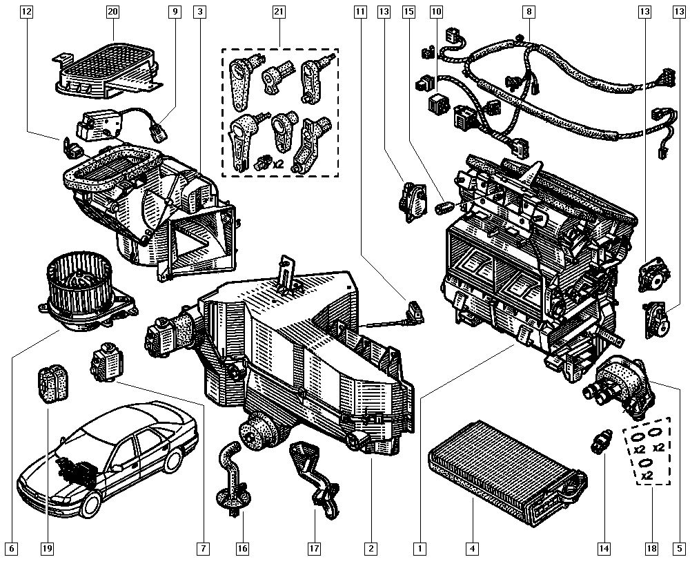 CITROËN 7701041340 - Genişləndirici klapan, kondisioner furqanavto.az