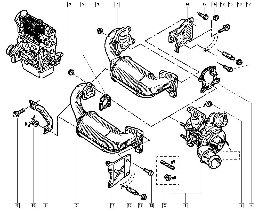 DACIA 7701478024 - CHRA kartric, şarj cihazı furqanavto.az