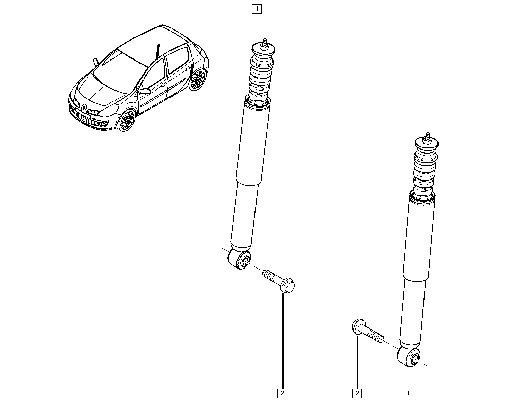 VW 562108573R - Amortizator furqanavto.az