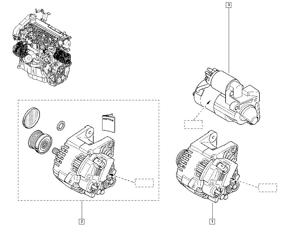 RENAULT TRUCKS 77 11 497 099 - Alternator furqanavto.az