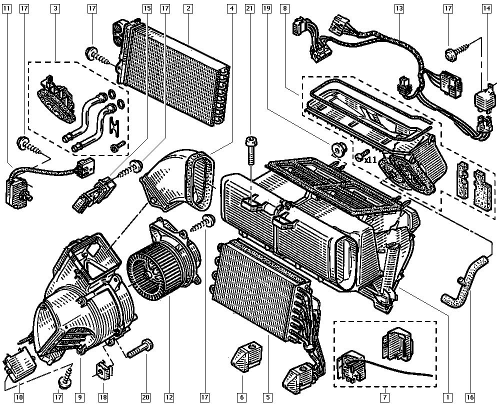 CITROËN 7701044164 - Genişləndirici klapan, kondisioner furqanavto.az