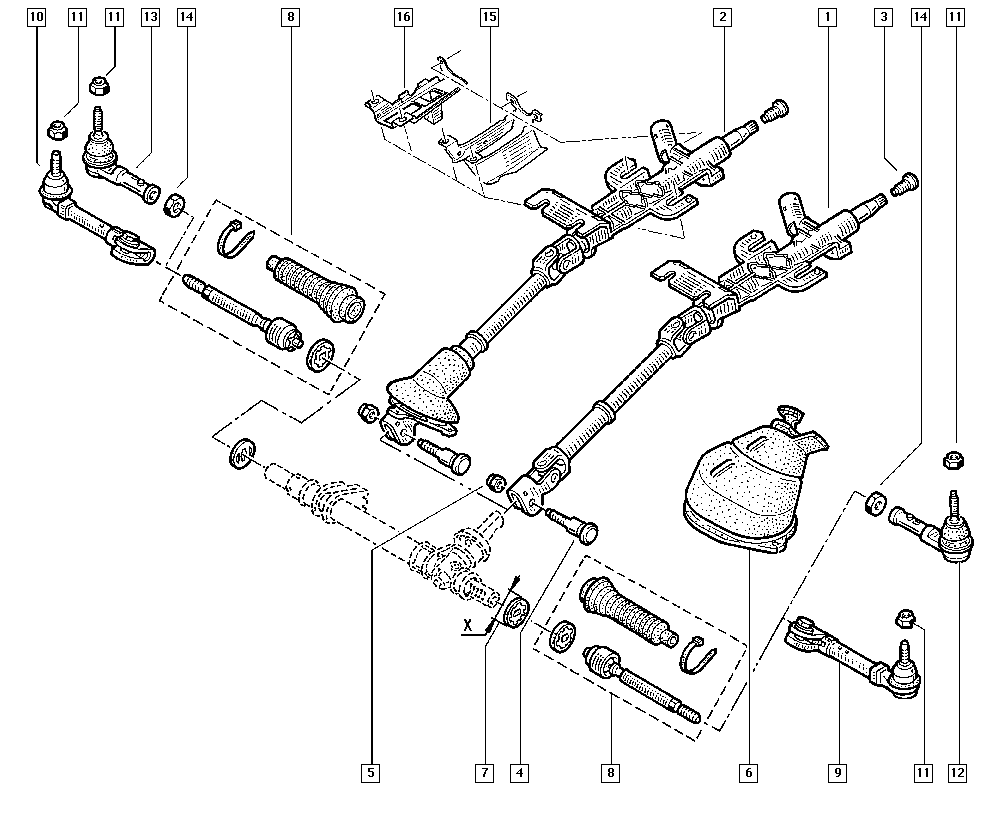 RENAULT TRUCKS 77 01 474 641 - Bağlama çubuğunun sonu furqanavto.az