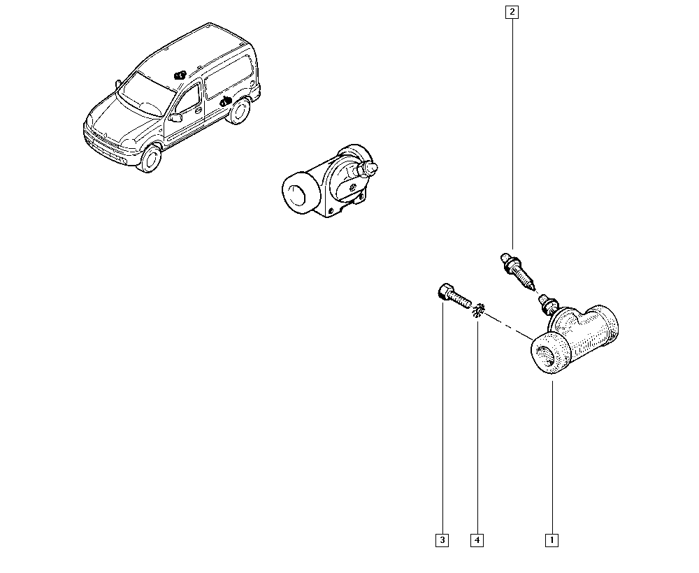 RENAULT TRUCKS 77 01 043 913 - Təkər əyləc silindri furqanavto.az