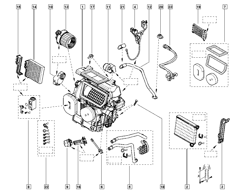 KIA 27277-3016R - KIT, COMPARTMENT furqanavto.az