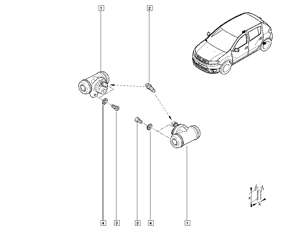 RENAULT TRUCKS 7701047838 - Təkər əyləc silindri furqanavto.az