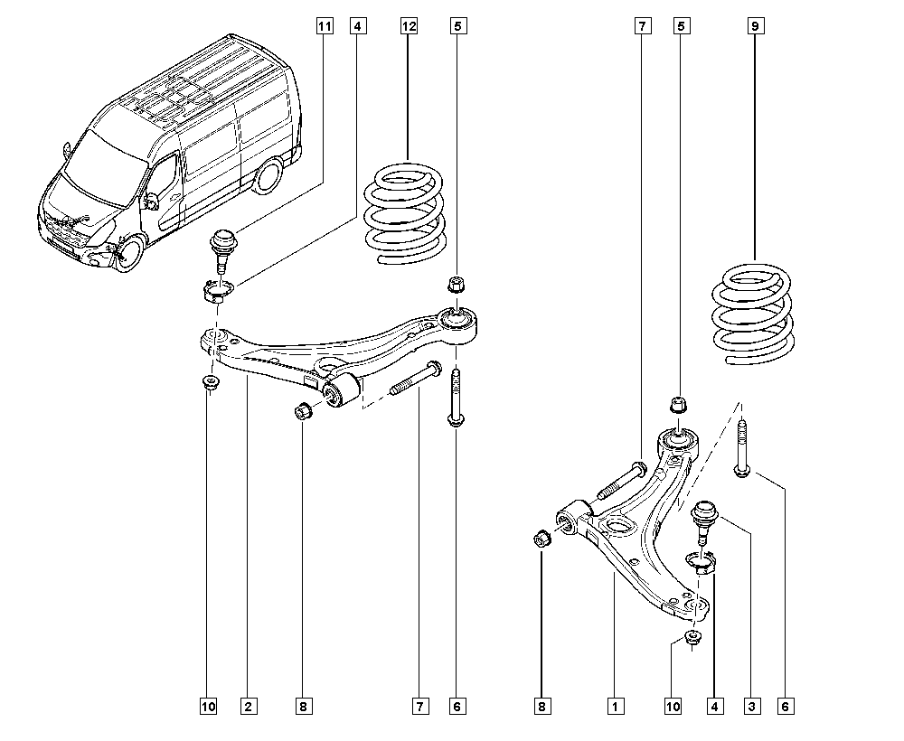 Opel 8200688871 - Yolun idarəedici qolu furqanavto.az