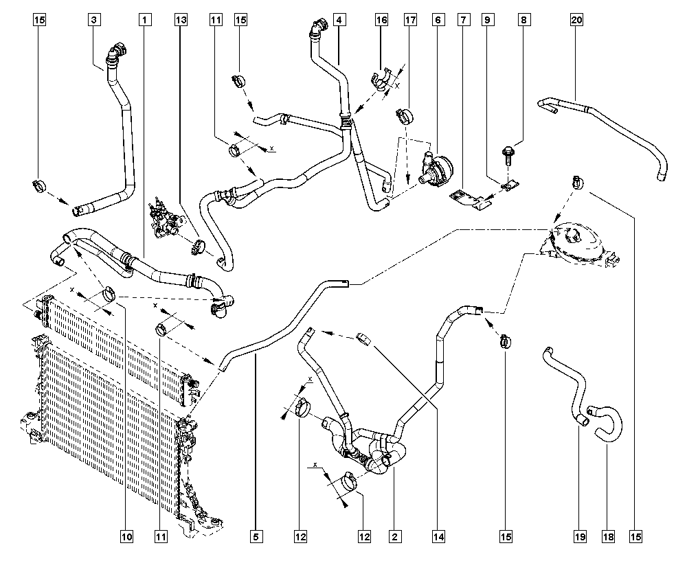 PEUGEOT 8200285950 - ELECTRIC PUMP furqanavto.az