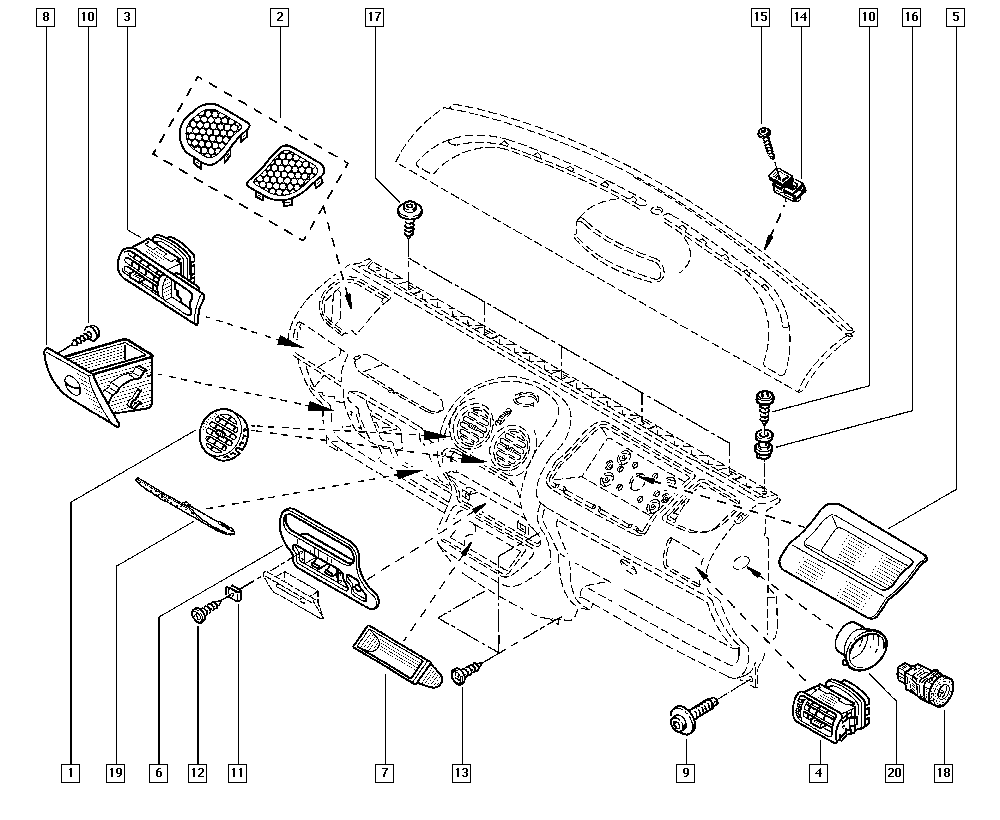 RENAULT 7700 425 032 - Yolun idarəedici qolu furqanavto.az