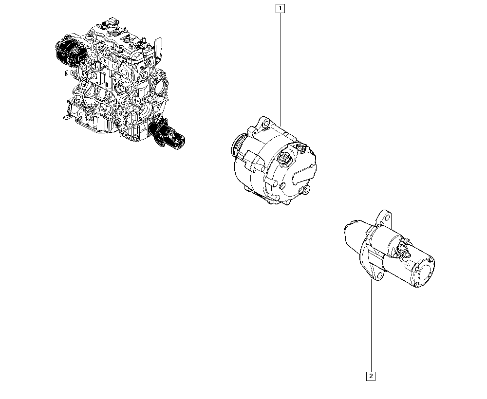 NISSAN 23100-JA02C - Alternator furqanavto.az