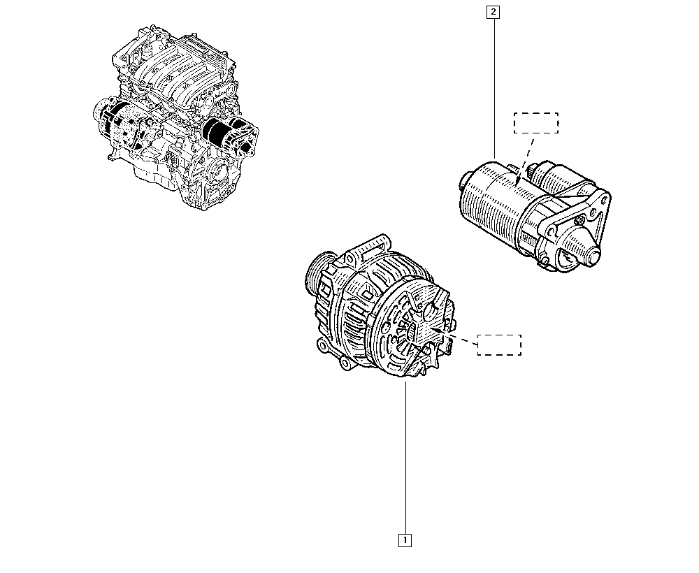 RENAULT 77 00 274 303 - Başlanğıc furqanavto.az