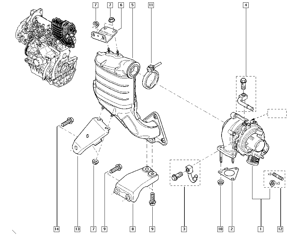 RENAULT 7701479254* - Şarj cihazı, doldurma sistemi furqanavto.az