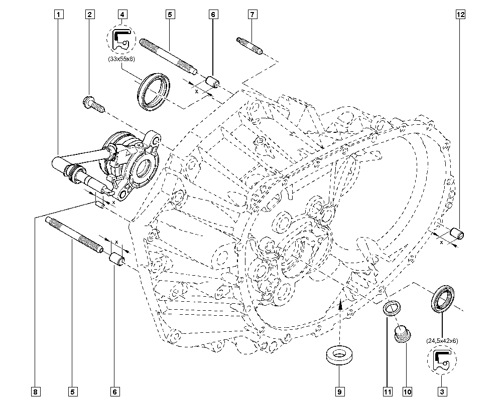 RENAULT 306205974R - Debriyaj dəsti furqanavto.az