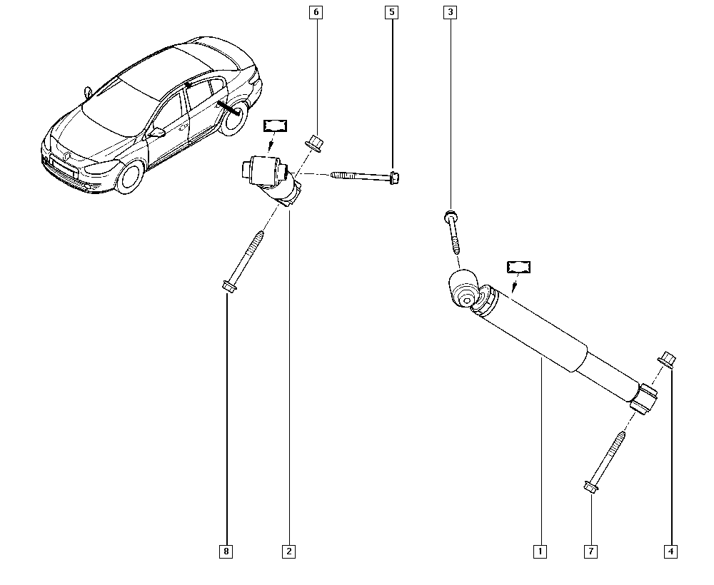 RENAULT 56 21 006 64R - Amortizator furqanavto.az