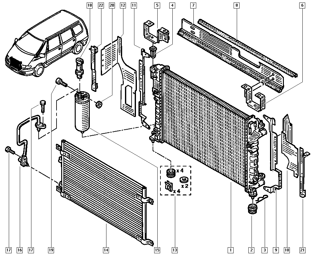 RENAULT TRUCKS 60 25 310 510 - Kondenser, kondisioner furqanavto.az