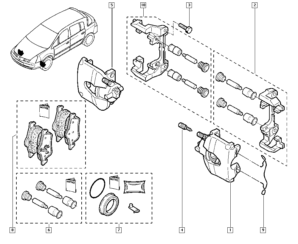 RENAULT TRUCKS 7701049763 - Əyləc kaliperi furqanavto.az