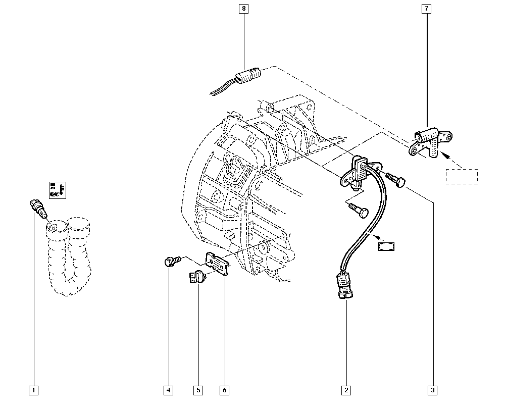 RENAULT TRUCKS 82 00 647 554 - Sensor, krank mili nəbzi furqanavto.az