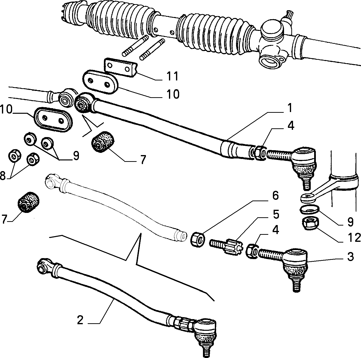 FIAT 60501539 - Bağlama çubuğunun sonu furqanavto.az