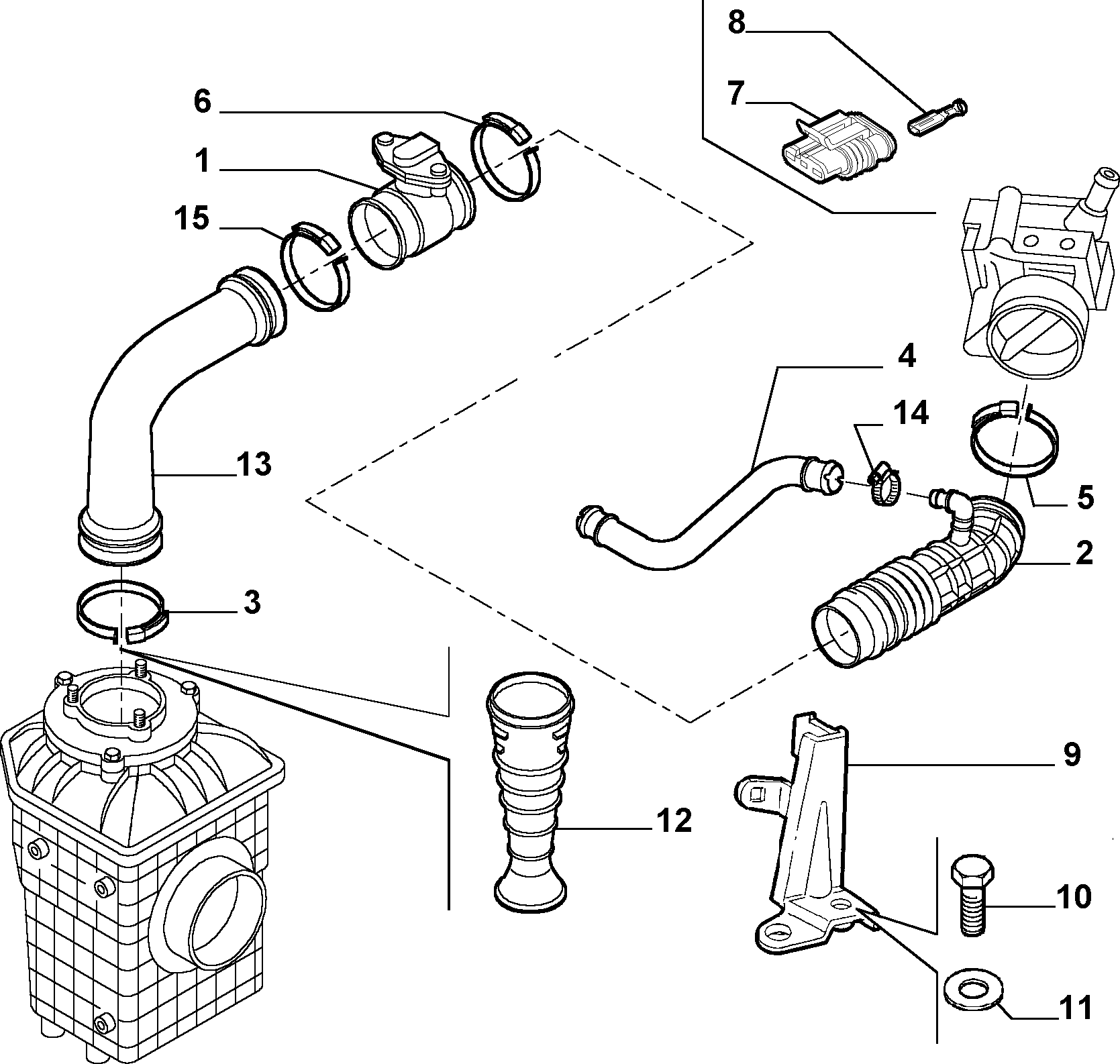 FIAT 60623775 - Lampa, gündüz işləyən işıq furqanavto.az