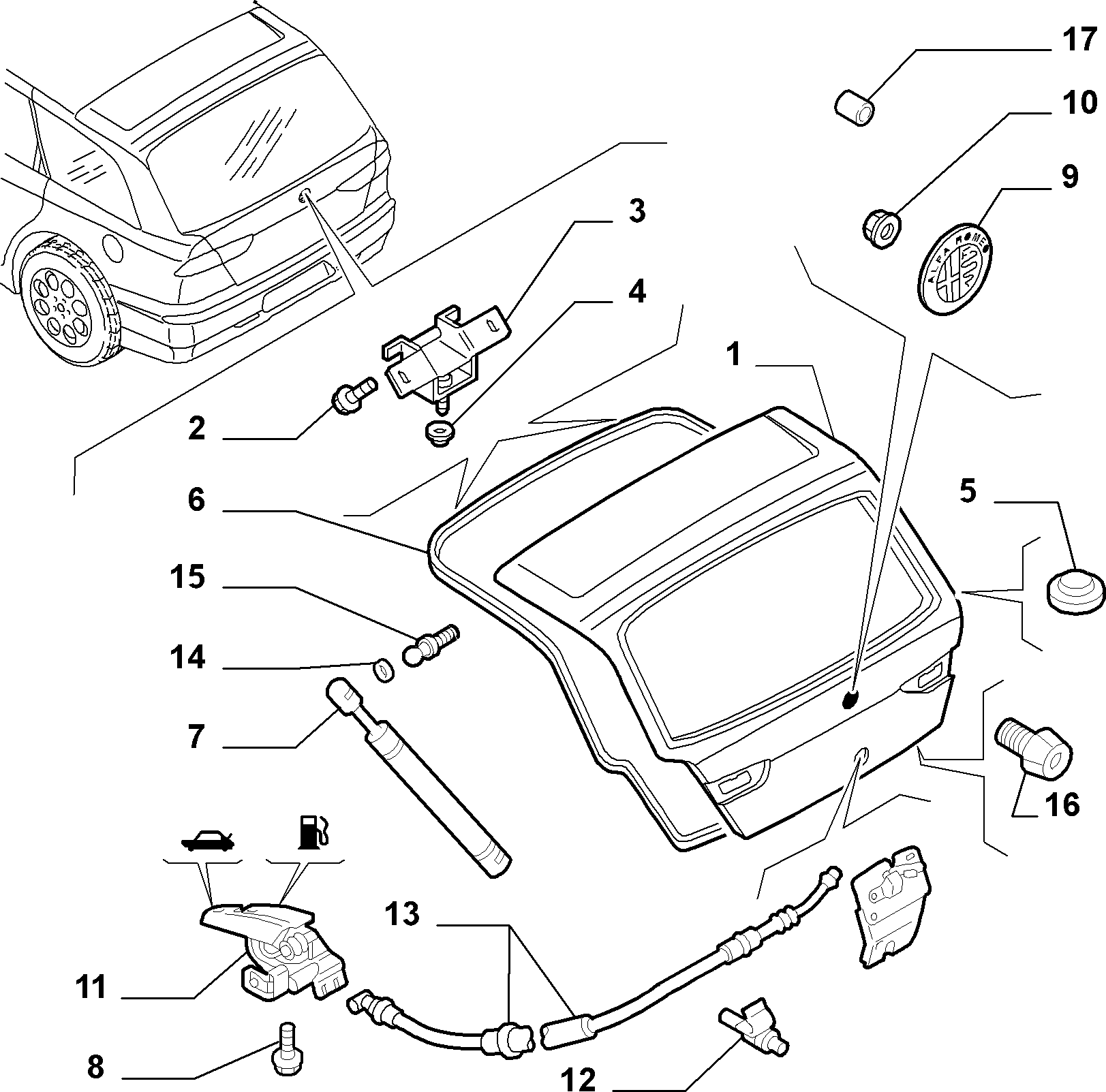 Lancia 60664833 - Qazlı bulaq, baqaj, yük yeri furqanavto.az