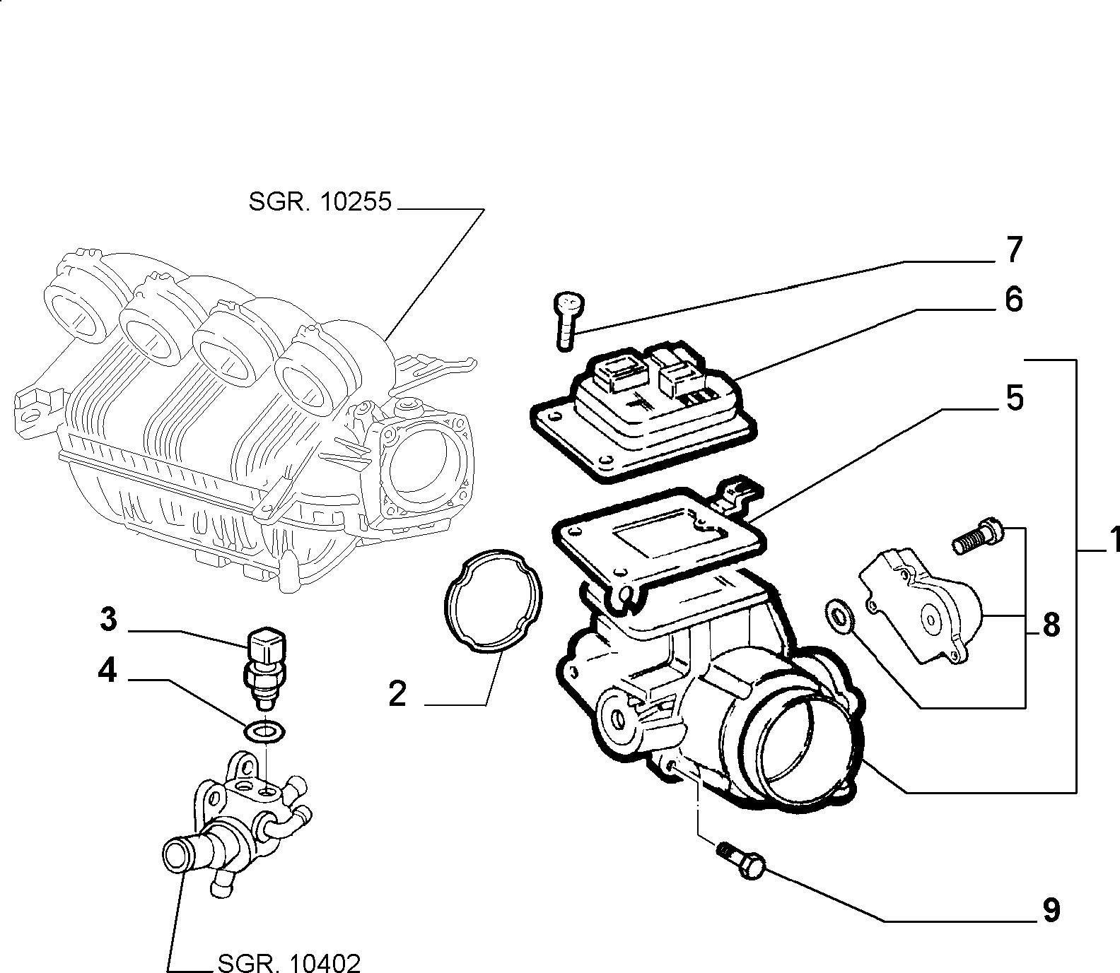 FIAT 46474712 - Sensor, soyuducu suyun temperaturu furqanavto.az