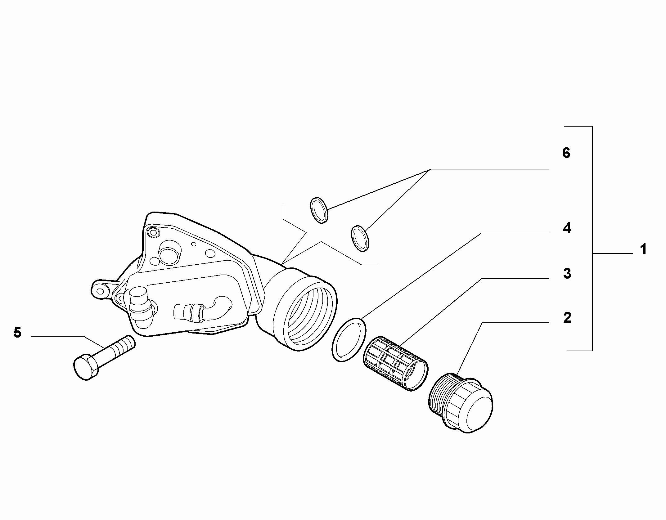 FIAT 71751128 - Yağ filtri furqanavto.az