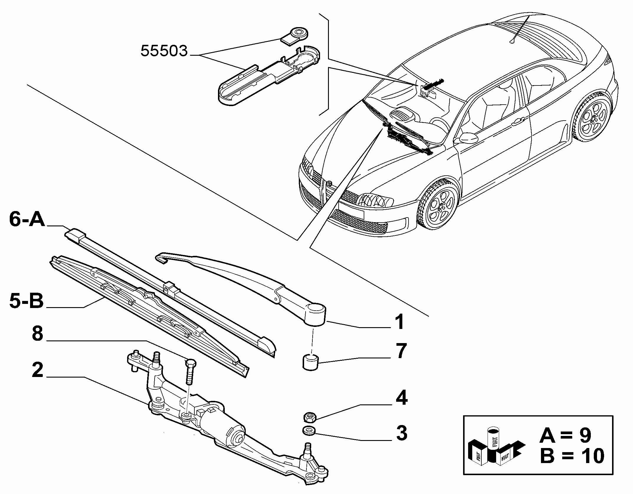 FIAT 5901472 - Sülən Bıçağı furqanavto.az