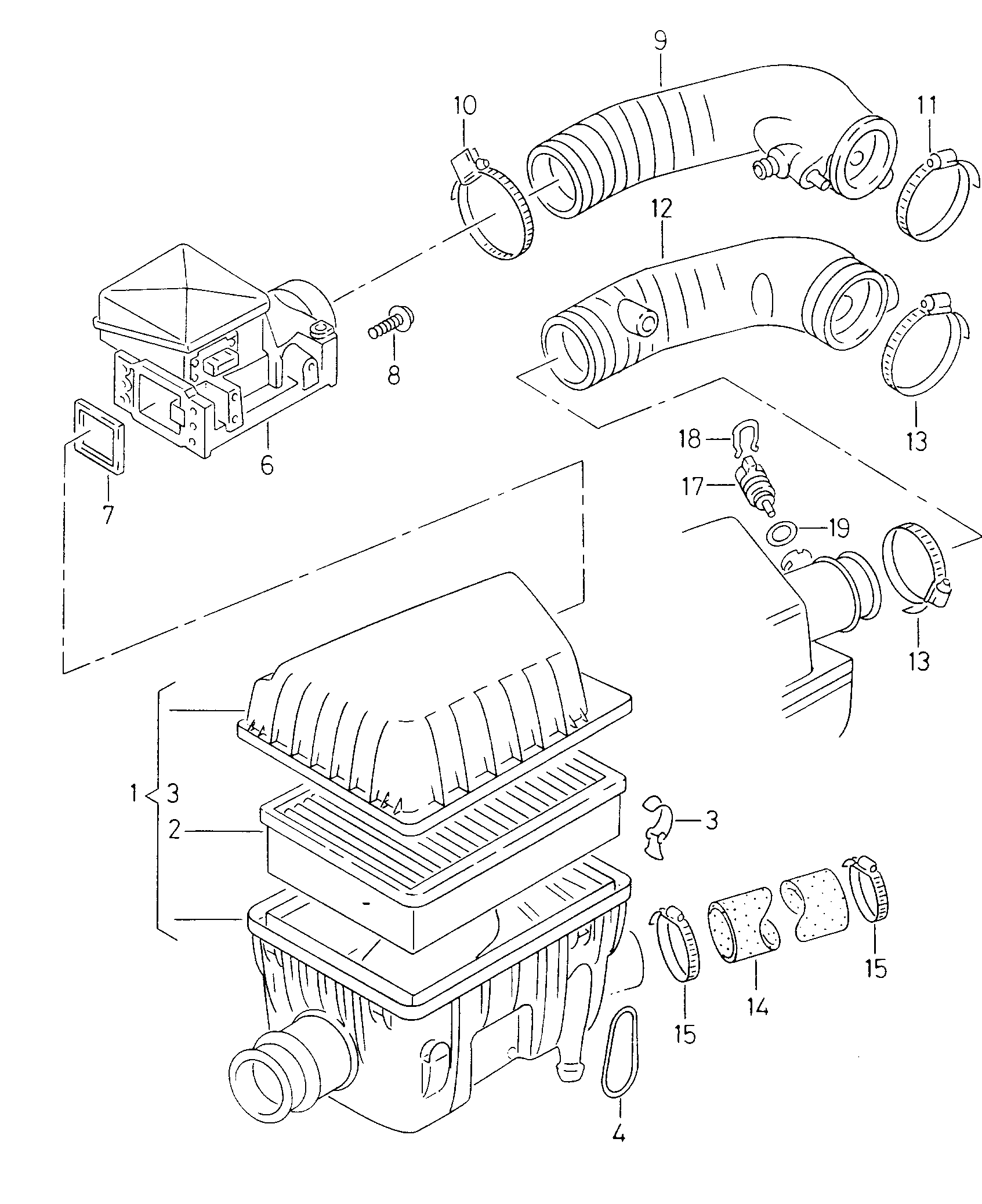 Seat 037906461BX - Hava Kütləsi Sensoru furqanavto.az