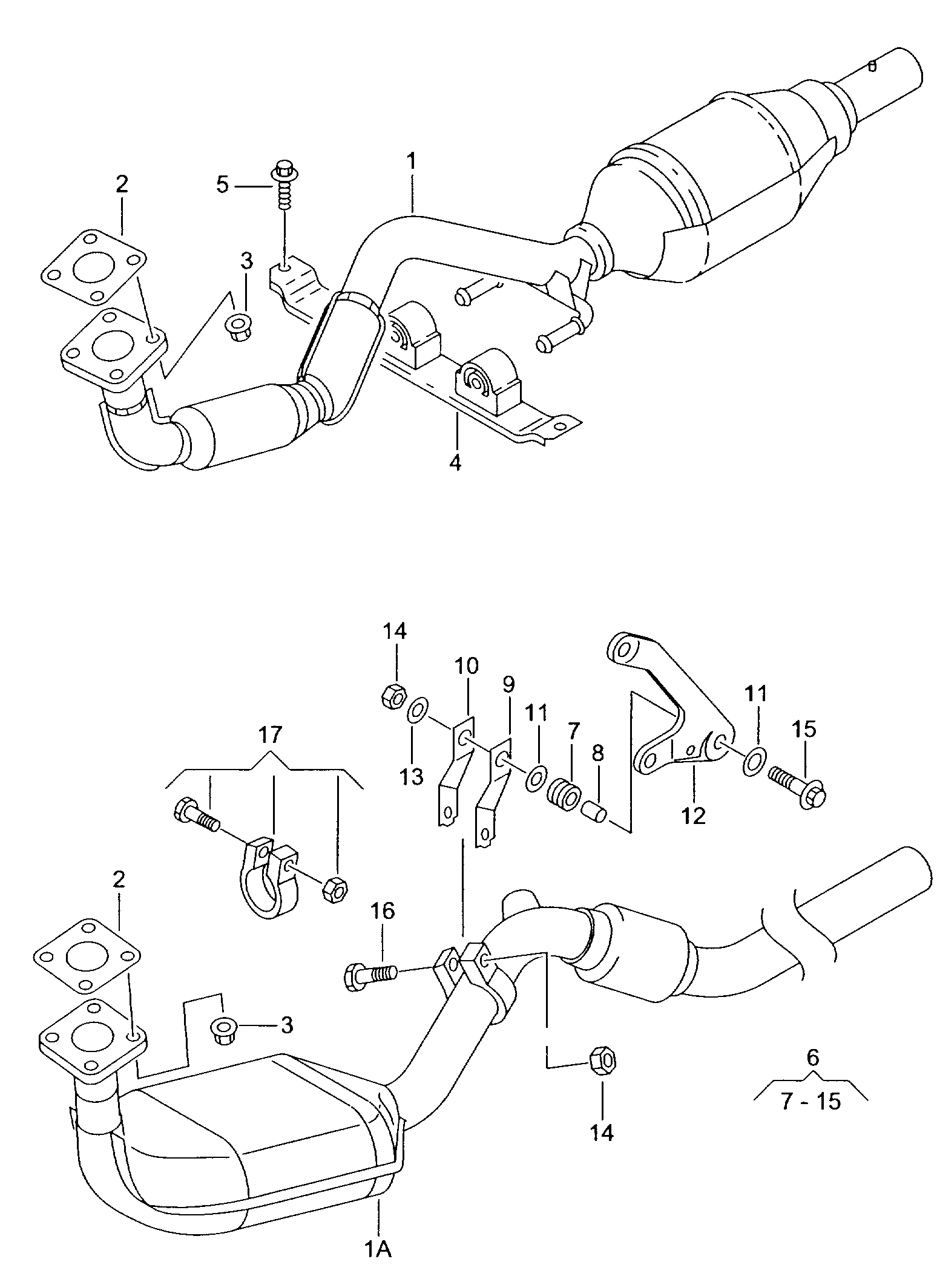 Seat 6K0253058NX - Katalitik çevirici furqanavto.az