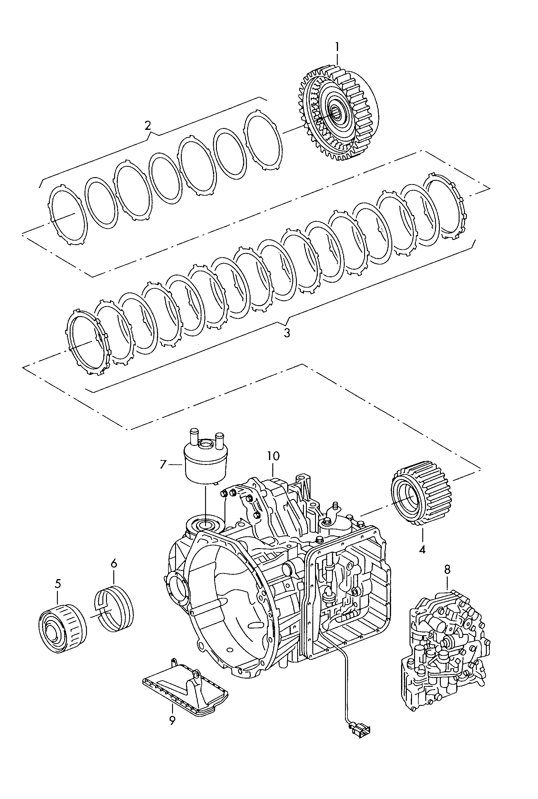 VAG 09A 325 429 A - Hidravlik Filtr, avtomatik transmissiya furqanavto.az