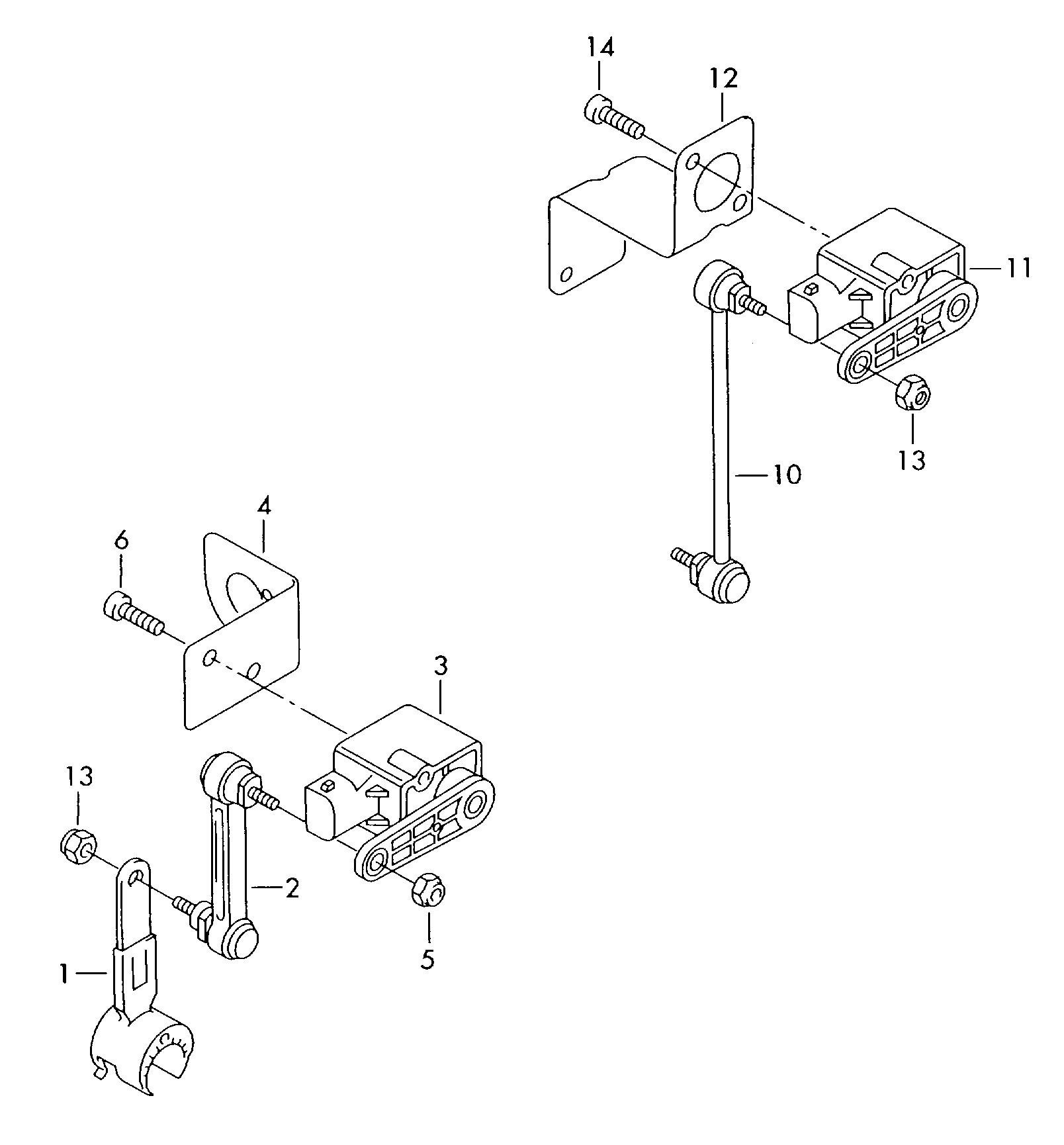 AUDI N  10434301 - Sensor, level control furqanavto.az