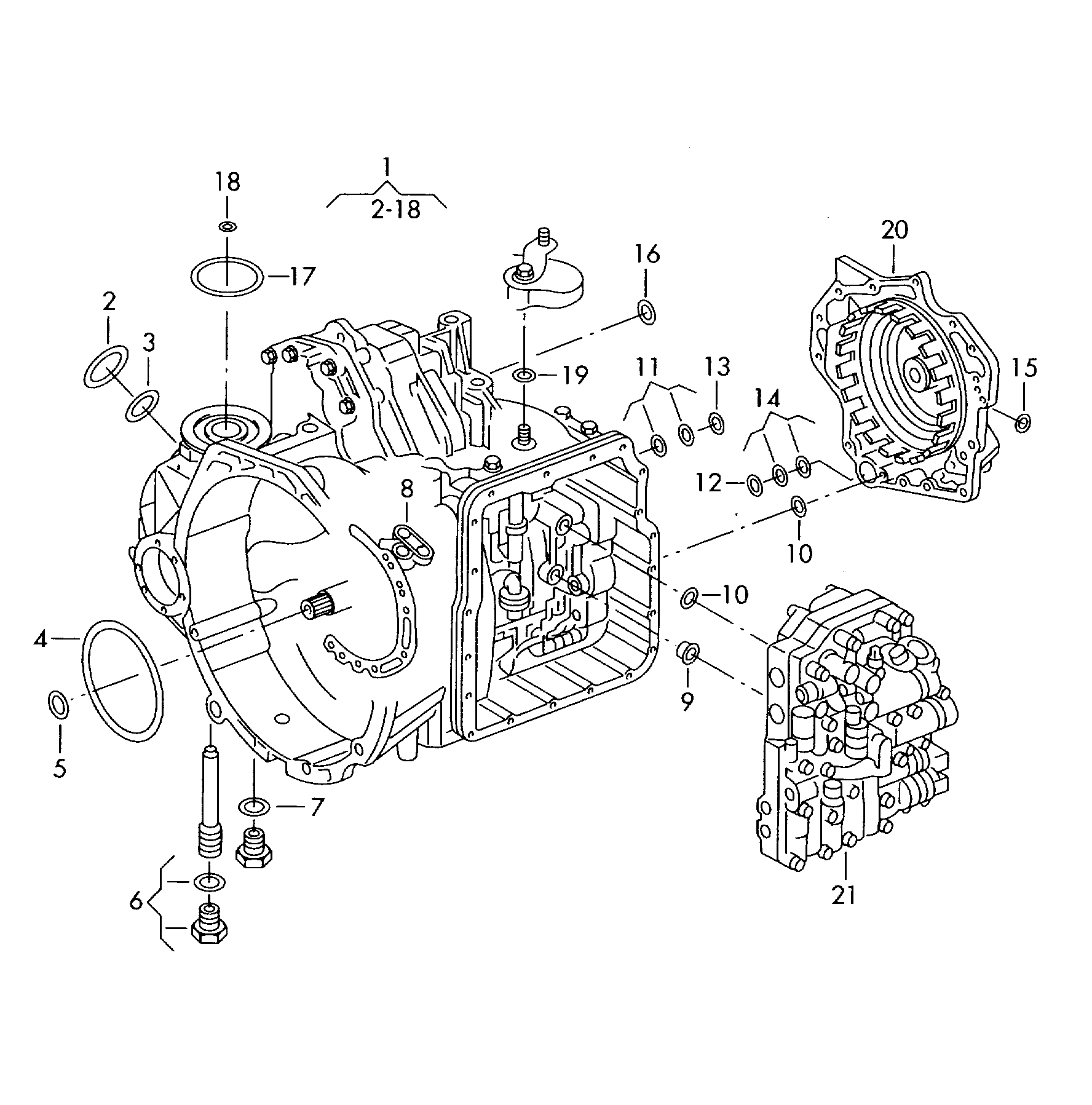 VAG 001409069 - Möhür, yağ nasosu furqanavto.az