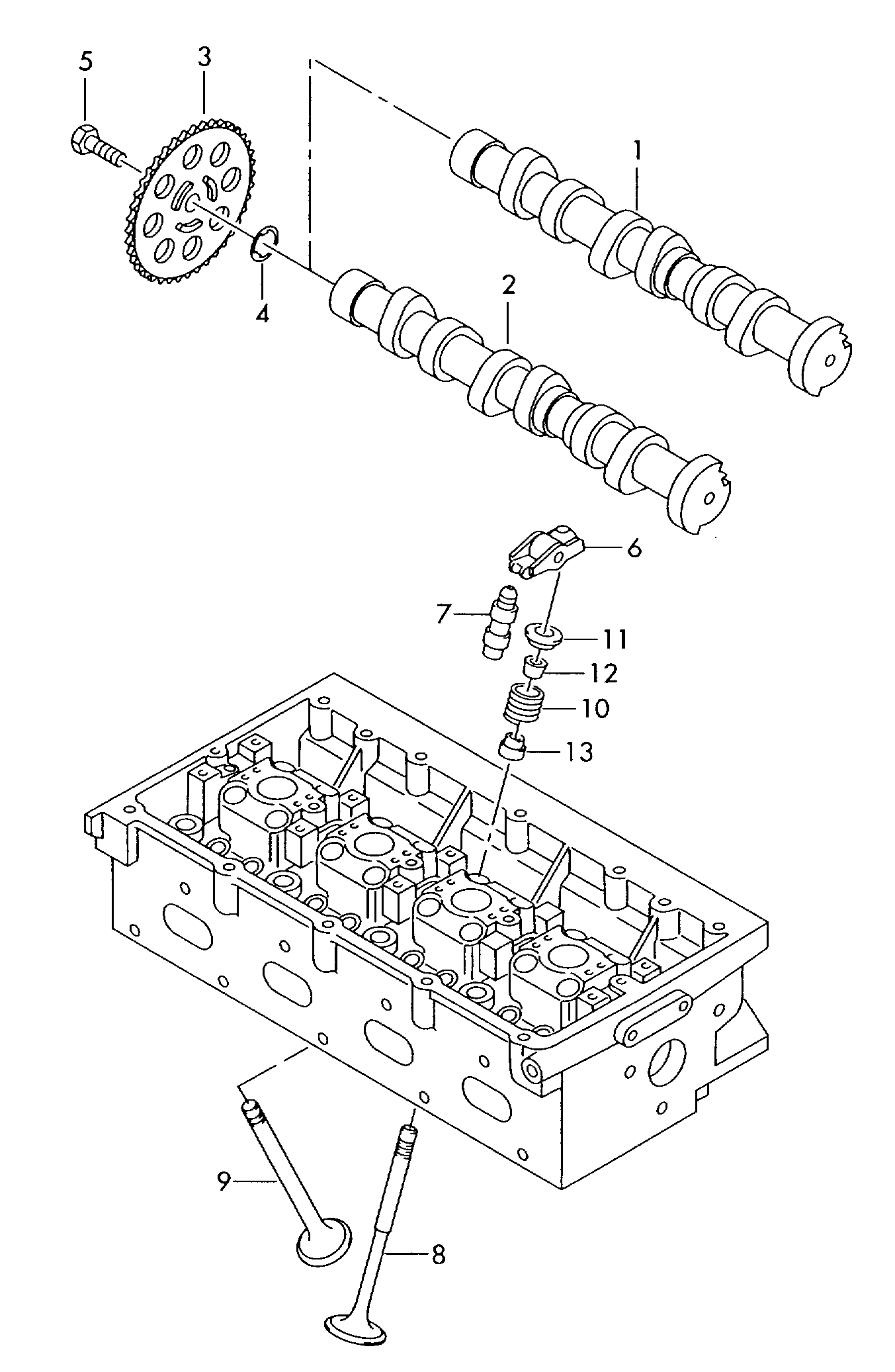 VAG 036109411D - Roker qolu, mühərrik vaxtı furqanavto.az