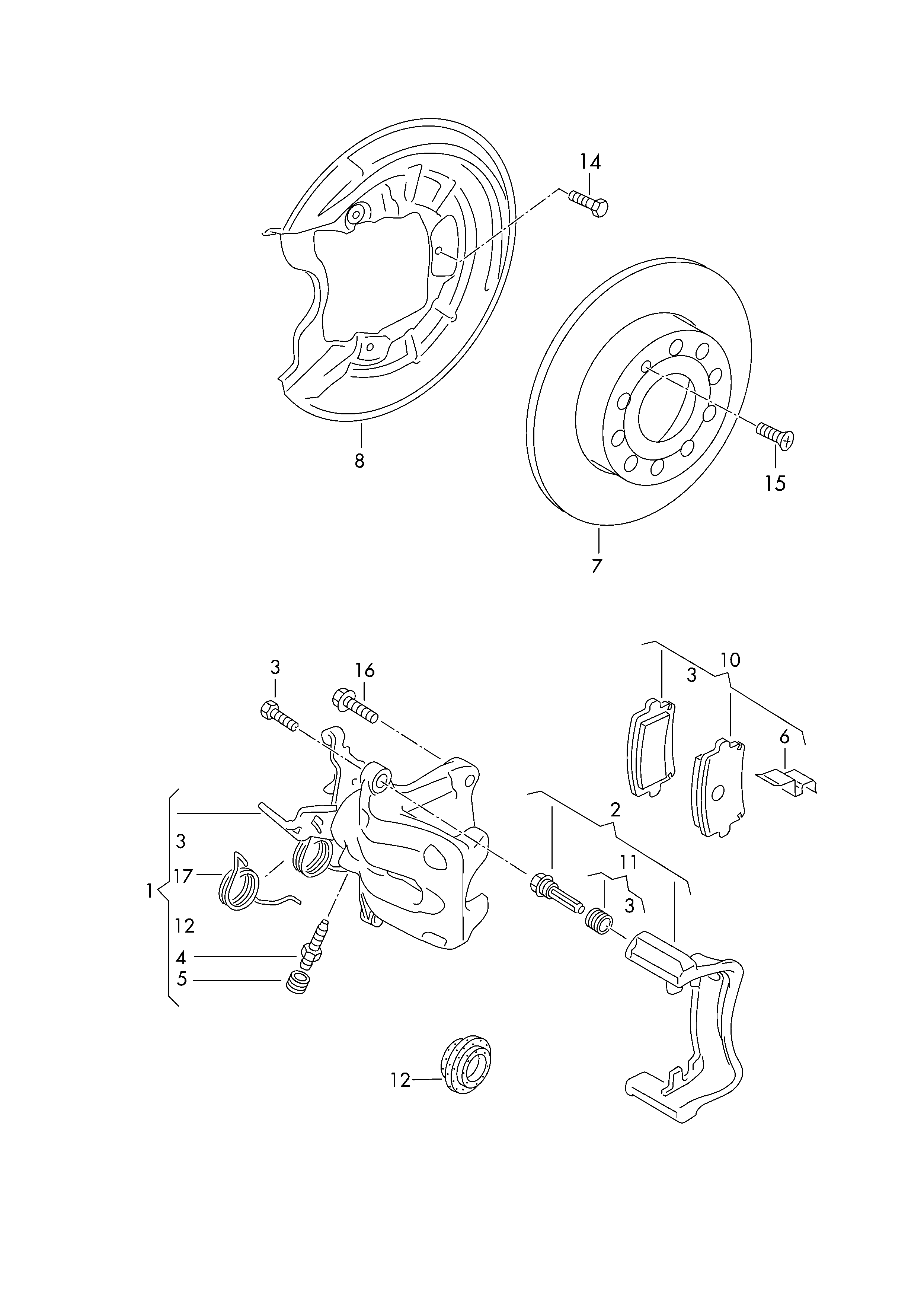 Seat 5K0698141 - Təmir dəsti, əyləc kaliperi furqanavto.az