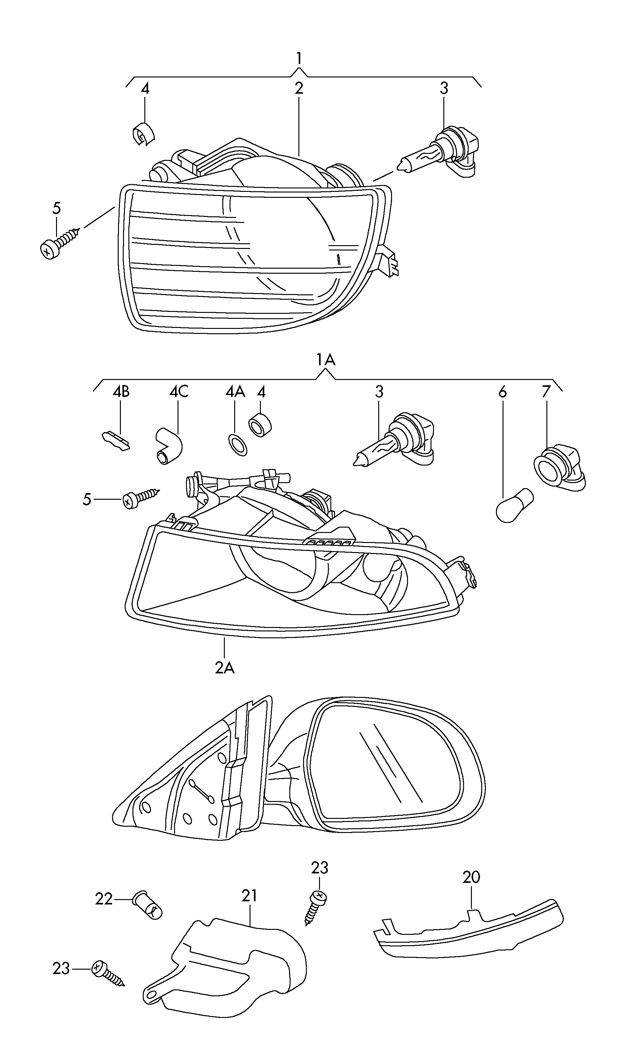 Skoda 3T0949101 - Varmaq, projektor furqanavto.az