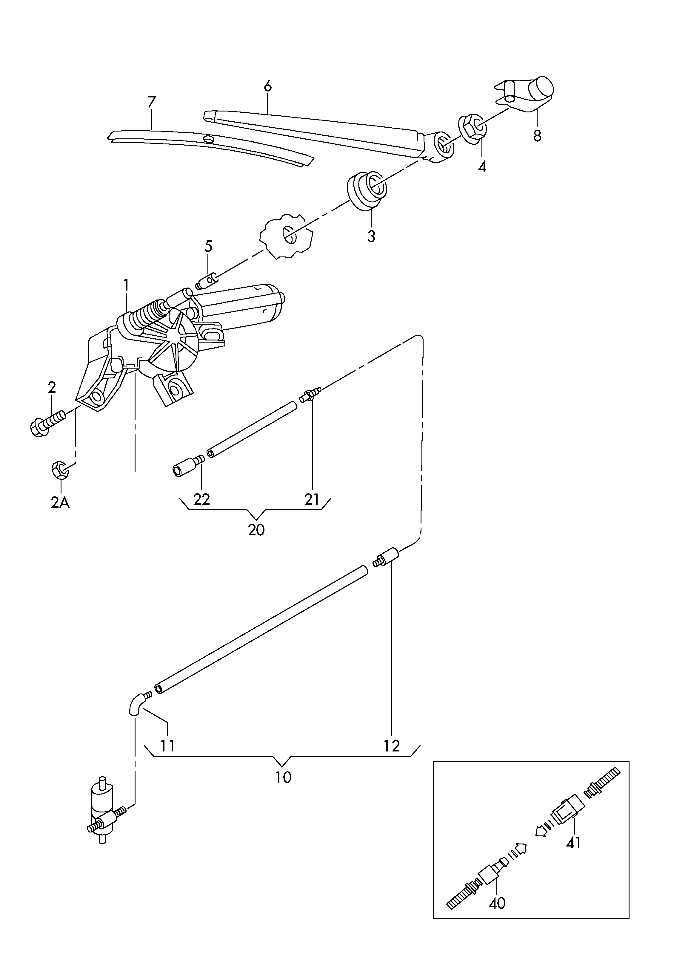 VAG 7E0 955 425 - Sülən Bıçağı furqanavto.az