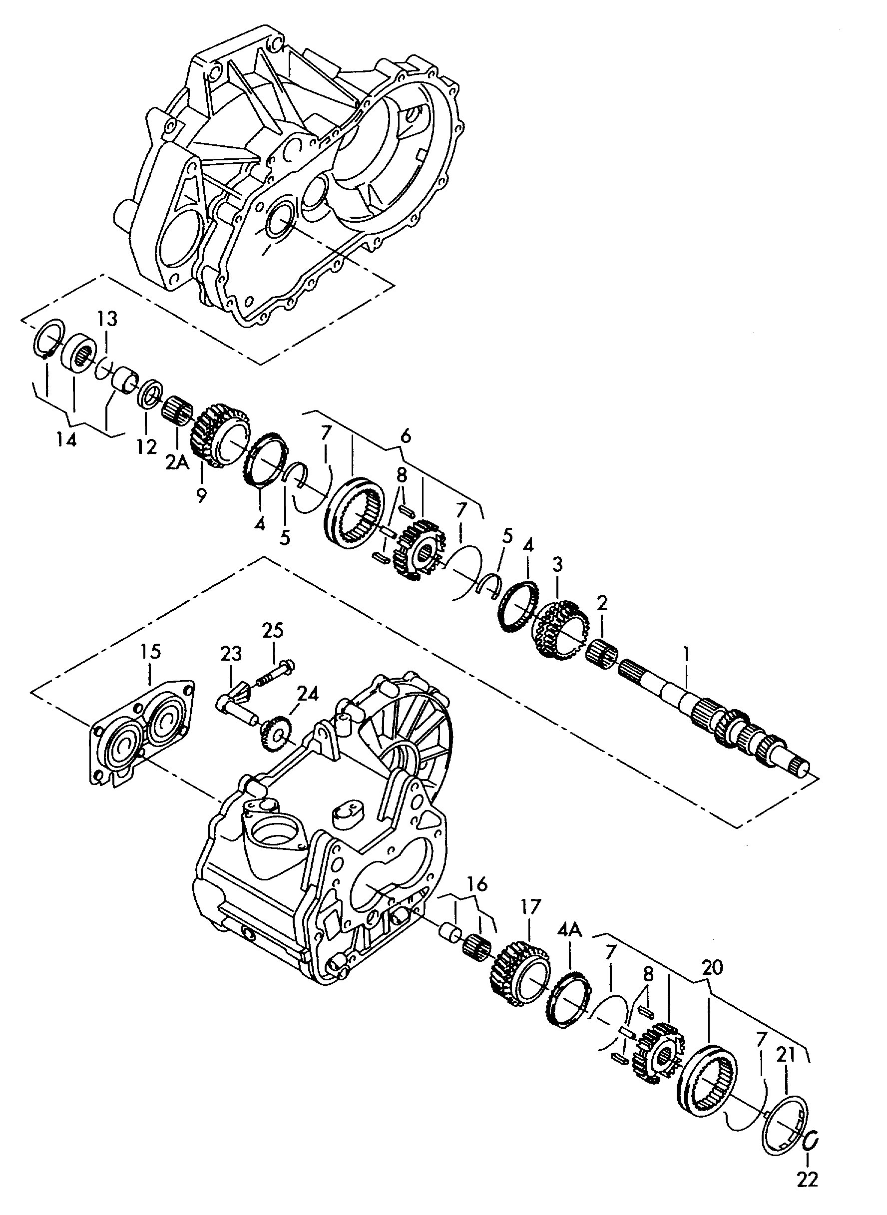 VW 02T 311 206 E - Podşipnik, mexaniki transmissiya furqanavto.az