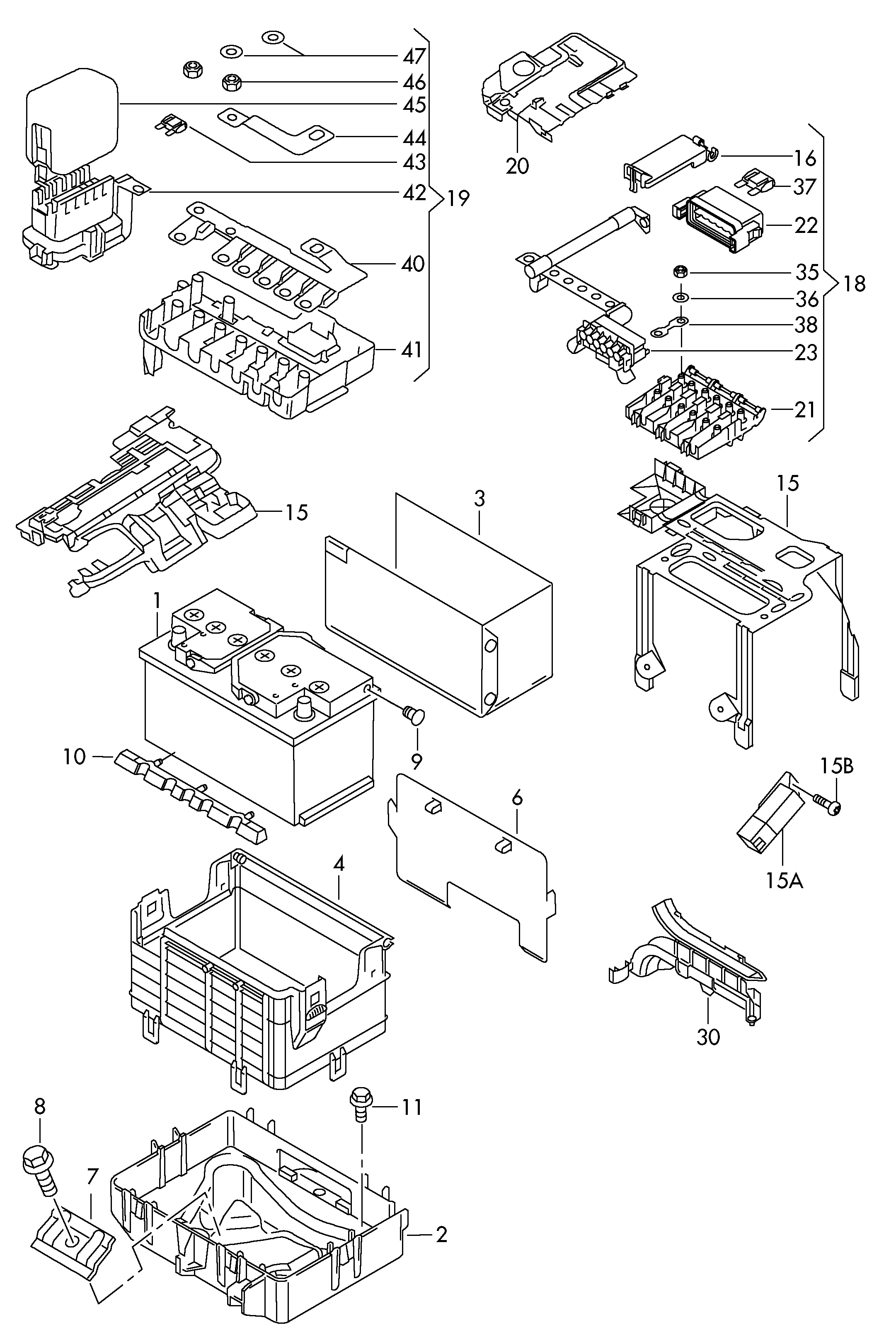 VAG 000 915 105 DC - Başlanğıc batareyası furqanavto.az