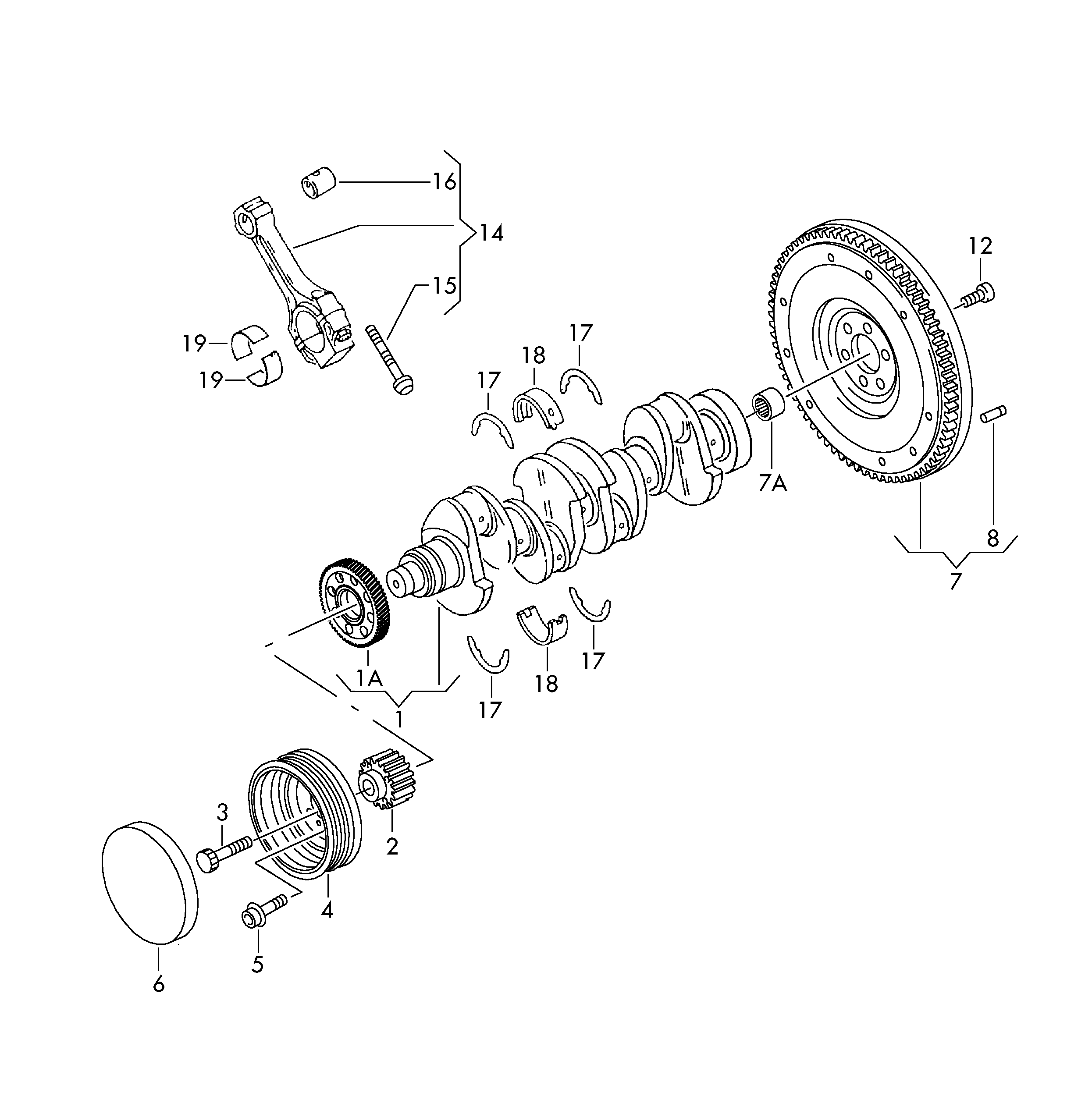 VAG 03G 105 266BM - Debriyaj dəsti furqanavto.az